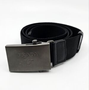 Prada | Accessories | Vintage Prada Metal Hardware Round  display picture 1